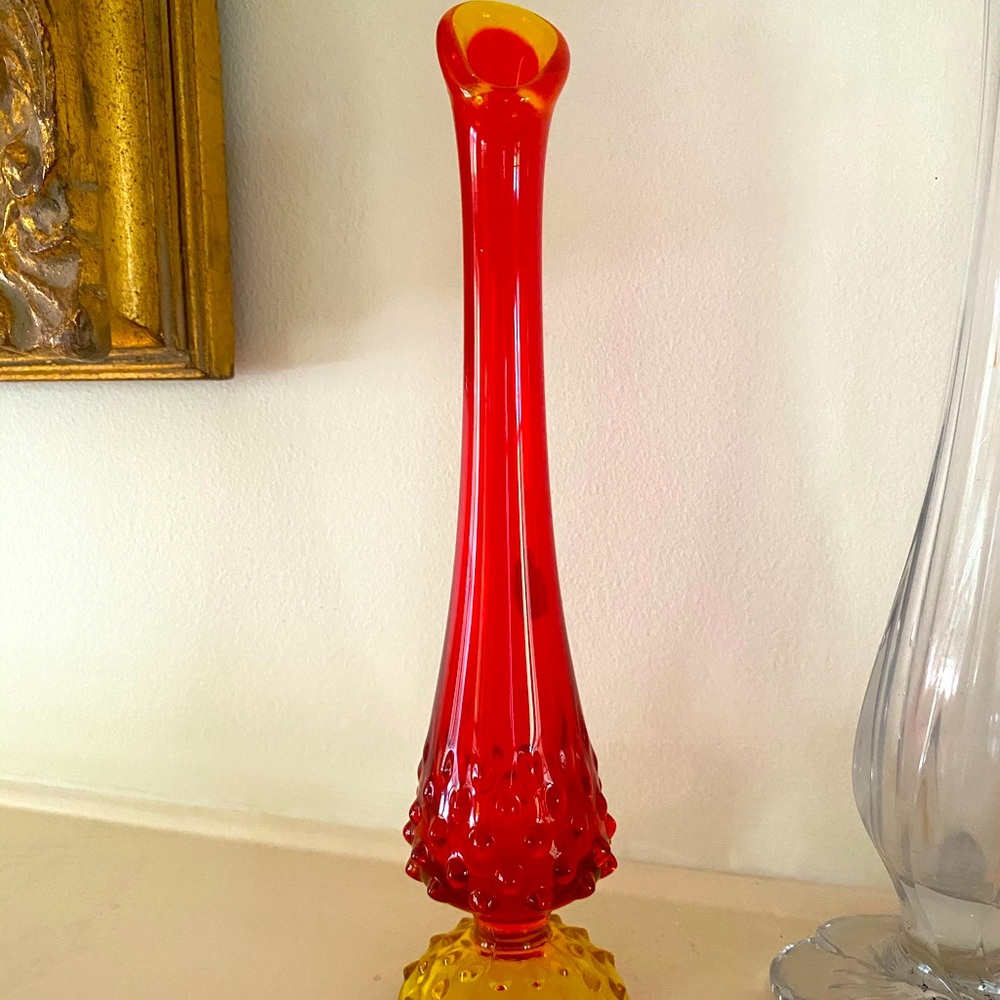 Ombré Viking vase